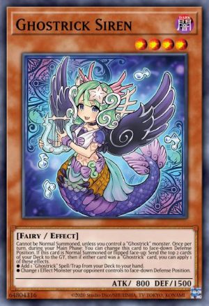 Ghostrick Siren - (Battle of Chaos) - (BACH-EN014) - (Common)