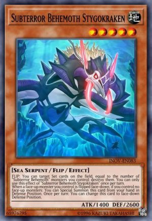 Subterror Behemoth Stygokraken - (Invasion Vengeance) - (INOV-EN083) - (Super Rare)