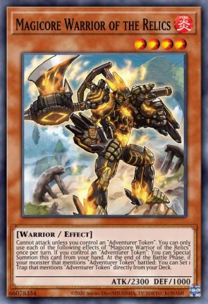 Magicore Warrior of the Relics - (The Grand Creators) - (GRCR-EN027) - (Super Rare)