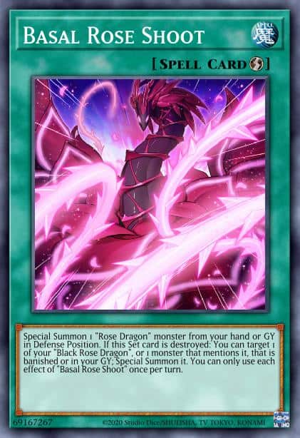 Basal Rose Shoot - (Lightning Overdrive) - (LIOV-EN059) - (Common)