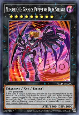 Number C40: Gimmick Puppet of Dark Strings - (Legendary Duelists Season 3) - (LDS3-EN065) - (Ultra Rare)