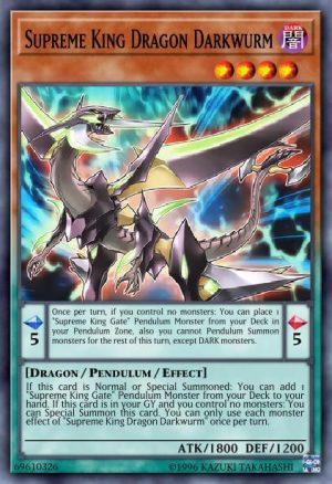 Supreme King Dragon Darkwurm - (Maze of Millennia) - (MZMI-EN057) - (Rare)