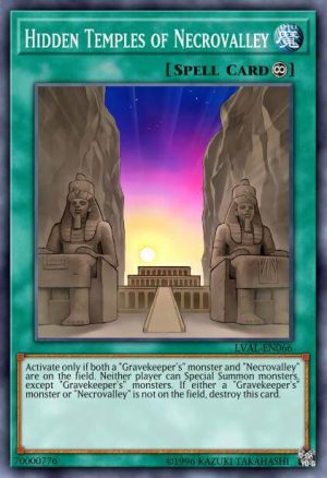 Hidden Temples of Necrovalley - (Maximum Gold) - (MAGO-EN087) - (Rare)