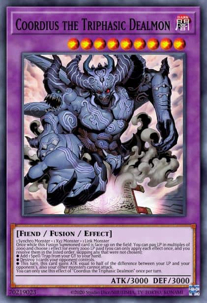 Coordius the Triphasic Dealmon - (2022 Tin of the Pharaoh's Gods) - (MP22-EN046) - (Common)