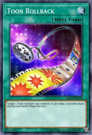 Toon Rollback - (Dragons of Legend 2) - (DRL2-EN024) - (Super Rare)