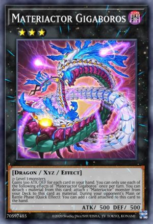 Materiactor Gigaboros - (2022 Tin of the Pharaoh's Gods) - (MP22-EN047) - (Common)