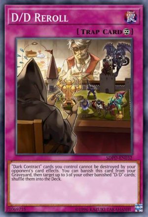 D/D Reroll - (Pendulum Domination Structure) - (SDPD-EN032) - (Common)