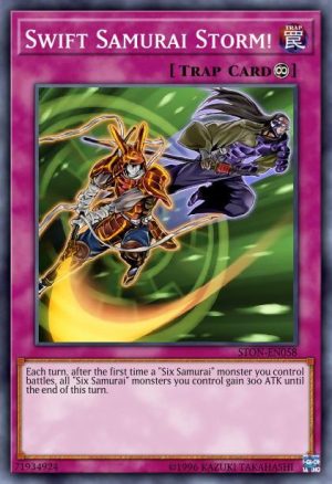 Swift Samurai Storm! - (Strike of Neos) - (STON-EN058) - (Common)