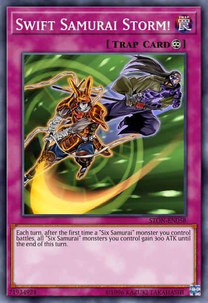 Swift Samurai Storm! - (Strike of Neos) - (STON-EN058) - (Common)