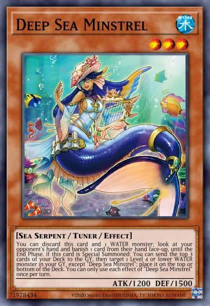 Deep Sea Minstrel - (Eternity Code) - (ETCO-EN015) - (Common)