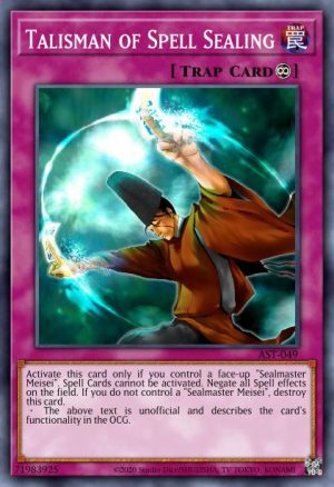 Talisman of Spell Sealing - (Ancient Sanctuary) - (AST-049) - (Rare)