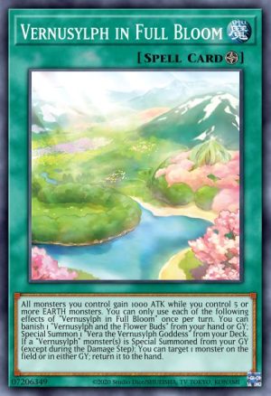 Vernusylph in Full Bloom - (Darkwing Blast) - (DABL-EN066) - (Common)