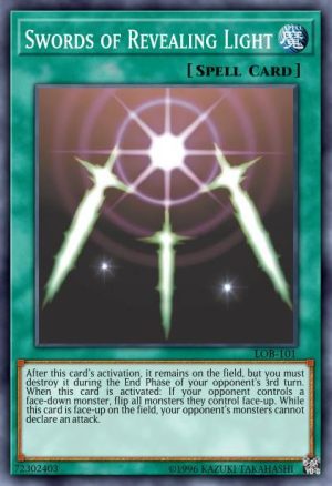 Swords of Revealing Light - (Yugi's Legendary Decks) - (YGLD-ENC25) - (Common)