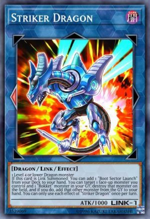 Striker Dragon - (Rarity Collection) - (RA01-EN046) - (Super Rare)