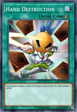 Hand Destruction - (Structure Lair of Darkness) - (SR06-EN025) - (Common)