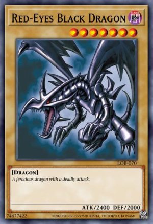Red-Eyes Black Dragon - (Legendary Decks II) - (LDK2-ENJ01) - (Common)