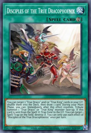 Disciples of the True Dracophoenix - (2018 Mega-Tin Mega Pack) - (MP18-EN017) - (Common)