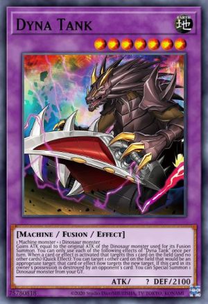 Dyna Tank - (Battles of Legend Crystal Revenge) - (BLCR-EN018) - (Ultra Rare)