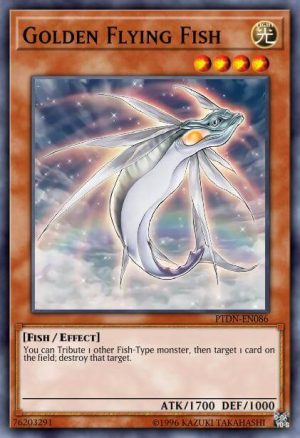 Golden Flying Fish - (Battle Pack 3 Monster League) - (BP03-EN040) - (Rare)