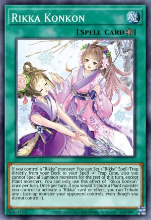 Rikka Konkon - (Dueling Heroes Tin) - (MP23-EN142) - (Common)
