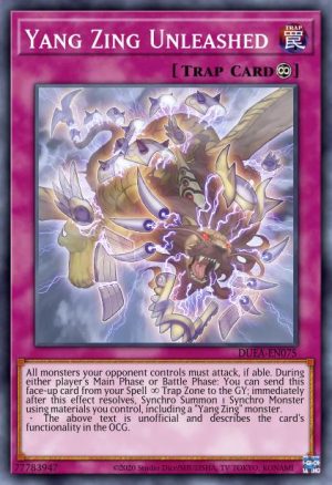 Yang Zing Unleashed - (2015 Mega-Tin Mega Pack) - (MP15-EN117) - (Common)