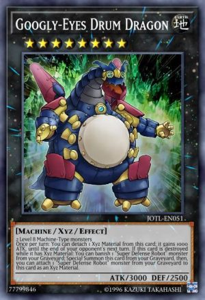 Googly-Eyes Drum Dragon - (Judgment of the Light) - (JOTL-EN051) - (Common)
