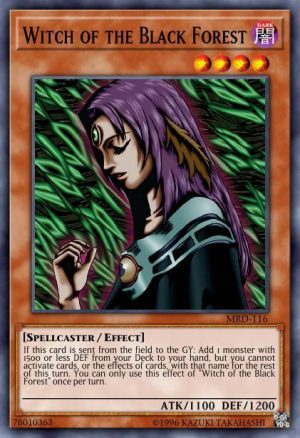 Witch of the Black Forest - (Toon Chaos) - (TOCH-EN027) - (Rare)