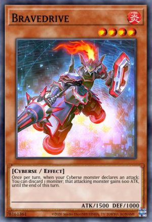 Bravedrive - (2022 Tin of the Pharaoh's Gods) - (MP22-EN244) - (Common)