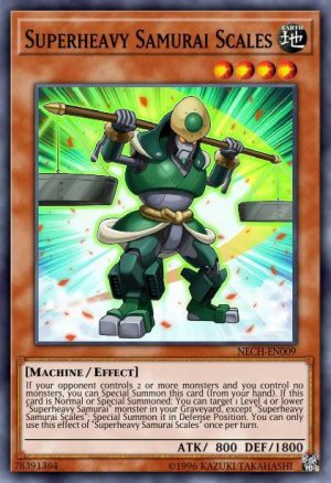Superheavy Samurai Scales - (The New Challengers) - (NECH-EN009) - (Rare)