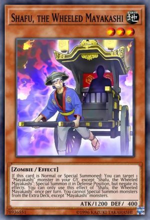 Shafu, the Wheeled Mayakashi - (Hidden Summoners) - (HISU-EN030) - (Secret Rare)