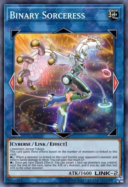 Binary Sorceress - (Rare)- (Crossover Breakers) - (CRBR-EN059)