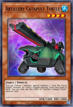 Artillery Catapult Turtle - (2021 Tin of Ancient Battles) - (MP21-EN099) - (Super Rare)