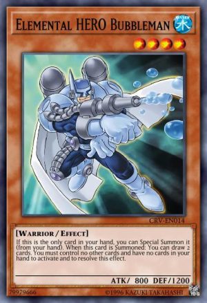 Elemental HERO Bubbleman - (HERO Strike Structure) - (SDHS-EN012) - (Common)