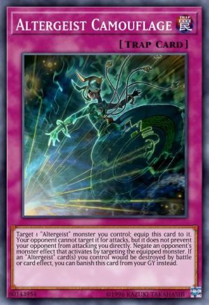 Altergeist Camouflage - (2018 Mega-Tin Mega Pack) - (MP18-EN150) - (Rare)