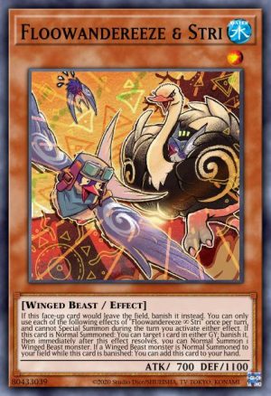Floowandereeze & Stri - (2022 Tin of the Pharaoh's Gods) - (MP22-EN196) - (Super Rare)