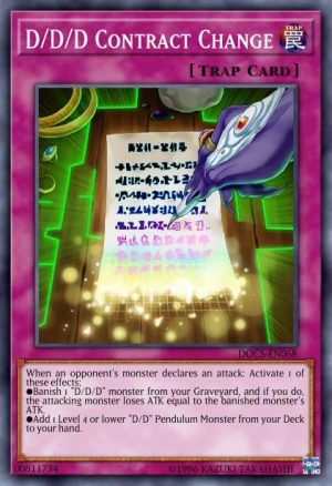 D/D/D Contract Change - (2016 Mega-Tin Mega Pack) - (MP16-EN154) - (Common)