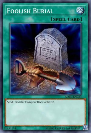 Foolish Burial - (Alt art) - (Zombie Horde) - (SR07-EN029)