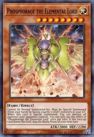 Phosphorage the Elemental Lord - (Flames of Destruction) - (FLOD-EN026) - (Super Rare)