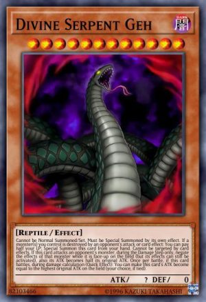 Divine Serpent Geh - (Cybernetic Horizon) - (CYHO-EN092) - (Common)