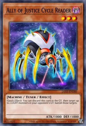 Ally of Justice Cycle Reader - (Hidden Arsenal Chapter 1) - (HAC1-EN089) - (Common)