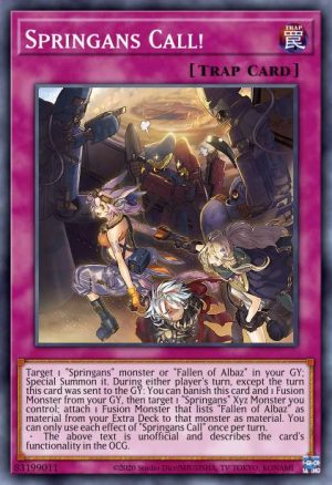 Springans Call! - (Blazing Vortex) - (BLVO-EN068) - (Common)