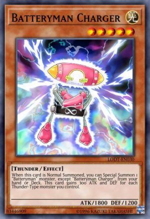 Batteryman Charger - (Light of Destruction) - (LODT-EN030) - (Common)