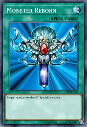 Monster Reborn - (2019 Gold Sarcophagus Tin) - (TN19-EN011) - (Prismatic Secret Rare)