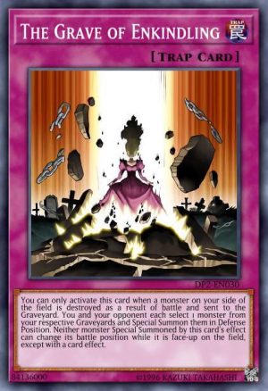 The Grave of Enkindling - (Duelist Pack Chazz Princeton) - (DP2-EN030) - (Super Rare)