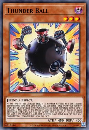 Thunder Ball - (Battles of Legend Crystal Revenge) - (BLCR-EN004) - (Ultra Rare)