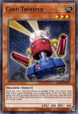 Card Trooper - (Hidden Arsenal Chapter 1) - (HAC1-EN016) - (DT Ultra Rare)