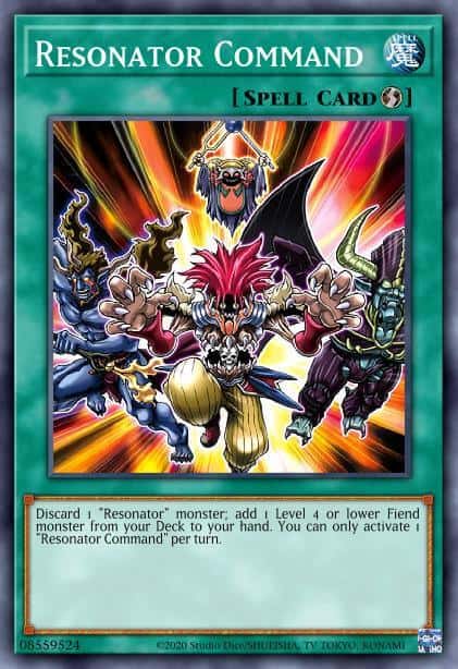 Resonator Command - (2021 Tin of Ancient Battles) - (MP21-EN077) - (Common)