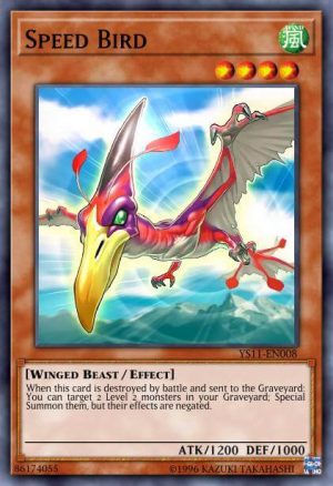 Speed Bird - (Starter Dawn of the Xyz) - (YS11-EN008) - (Common)