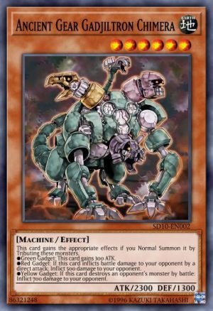Ancient Gear Gadjiltron Chimera - (Structure Machine Re-Volt) - (SD10-EN002) - (Common)