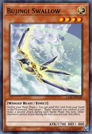 Bujingi Swallow - (2014 Mega-Tin Mega Pack) - (MP14-EN209) - (Common)